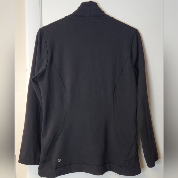 Lululemon Precision Jacket Without Thumb Holes In Black Size 10 - Picture 6 of 13